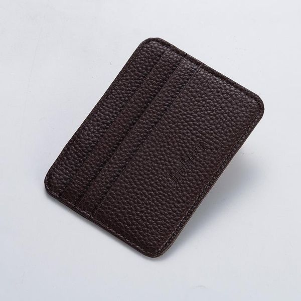 

card holders man's holder fashion casual women simple wallet men pu leather short purse, Brown;gray