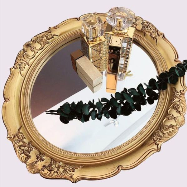 

decorative objects & figurines wall mirror vintage hanging mirrors for bedroom living room dresser decor