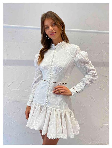 

dresses autumn fashion long sleeve hollow out a-line dress, Black;gray