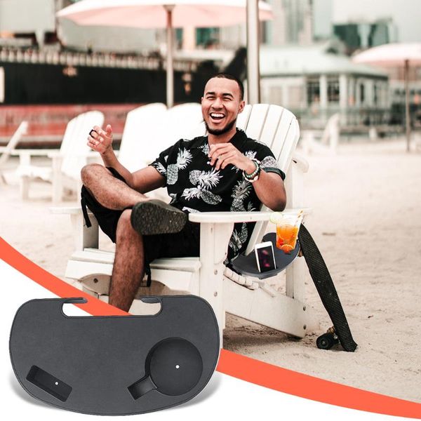 

outdoor pads folding chair tray beach cup holder port portable gravity lounge beach/chairs camping recliner tools