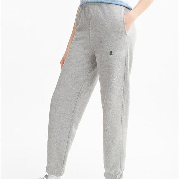 

women's pants & capris rowling chic autumn letter printed women long cotton elastic waist ladies sweatpants casual office lady trousers, Black;white