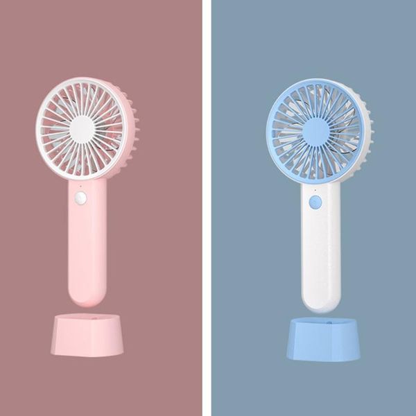 

electric fans mini portable handheld air cooler fan usb rechargeable small personal cooling tools for home office outdoor travel