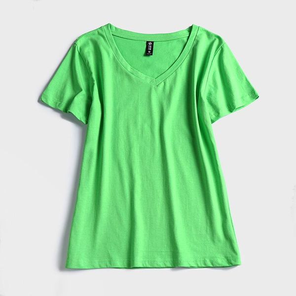 

women's t-shirt fashion logo printing t shirts sleeve short 100% cotton female t-shirts, White