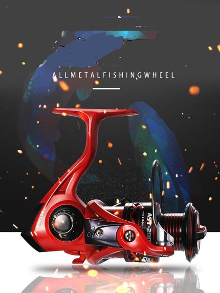 

+ 1bb rotating metal fishing reel gear ratio 5.2: 1 500-6000 series front mop spool saltwater accessories baitcasting reels
