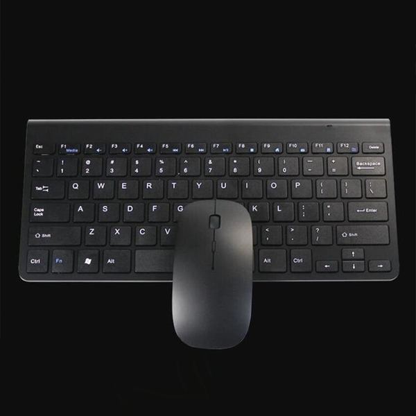 

ultra-thin wireless mouse and keyboard set piano paint with nano receiver chocolate keys stylish style vmt-01 combos