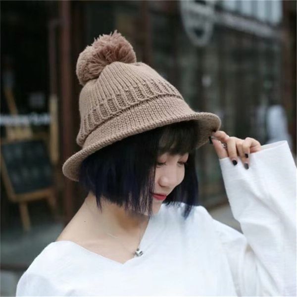 

lady autumn and winter letter knitting wizard hat cover ear wool fashion christmas hat, Black;white