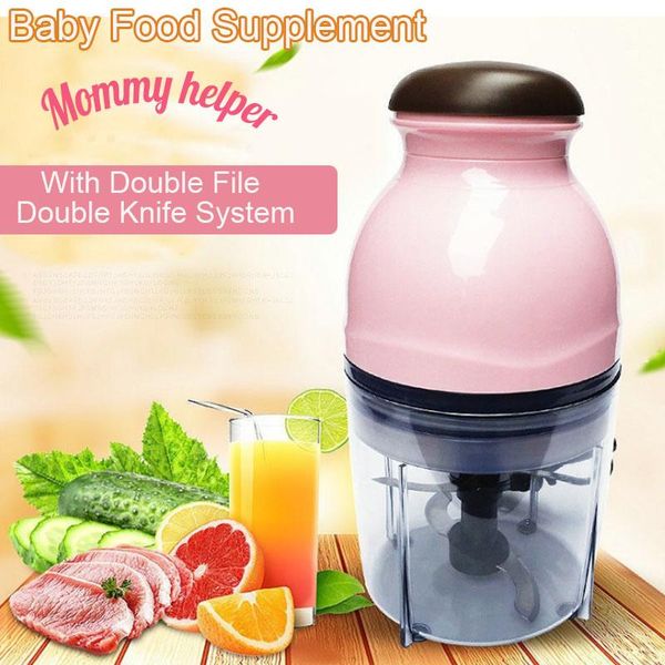 

meat grinders 220v eu plug mini electric grinder vegetable fruit mixer blender chopper juicer baby processor multifunction