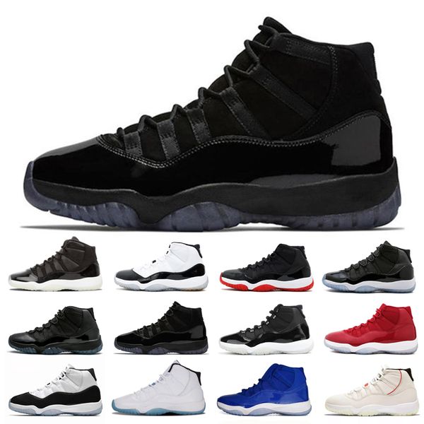 

concord man basketball shoes 11 11s bred infrared university blue varsity red white navy gum snakeskin trainers wings mans shoe run, White;red