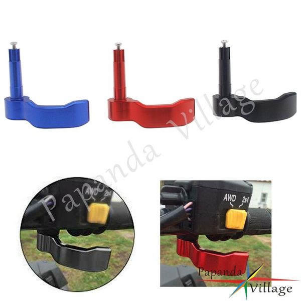

thumb throttle control lever for polaris sportsman 500 850 1000 2008-2021 atv utv cnc aluminum accessories 2010359 handlebars