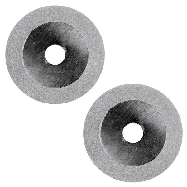 

machining 2x 100mm x 20mm 1mm double side glass diamond saw blade cutting disc