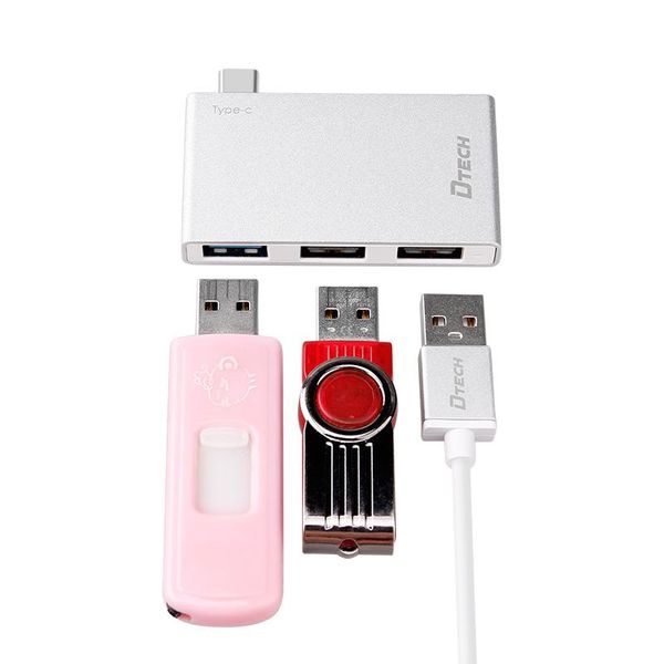 

hubs dtech hub fast charging 480 mbps type c to usb2.0 usb3.0
