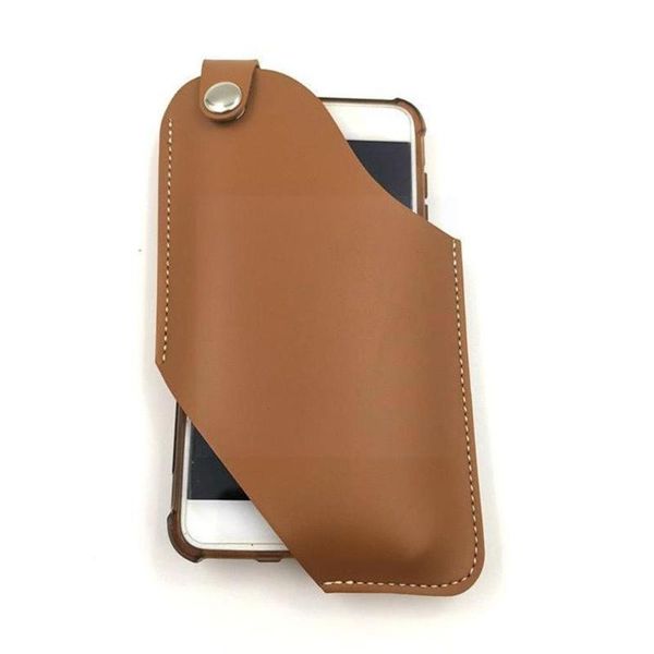 

outdoor bags leather mobile phone cover pack men portable waist belt travel hiking holster pouch clip cell bag p w0m0