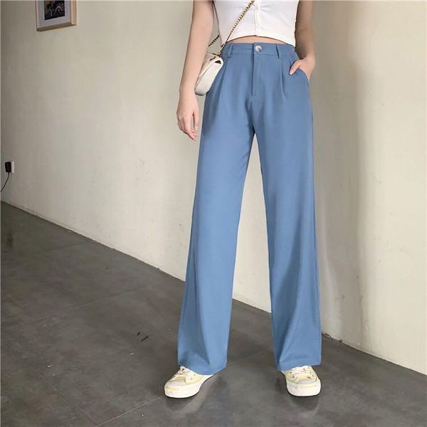 

j1318-summer trendy one button skinny pants wide leg men's, Black