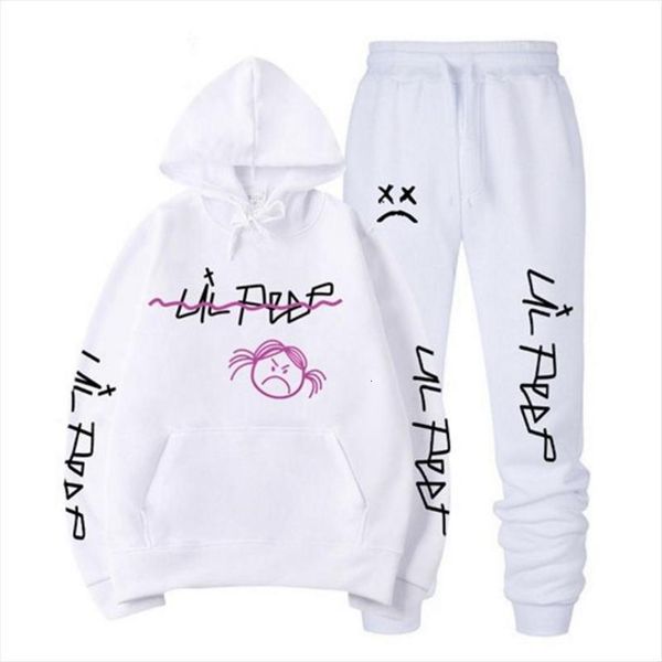 

hoodie sweatshirt sets women men tracksuit warm fleece hoodies sweatshirts sweatpants suits hip hop pullover hooded, Gray