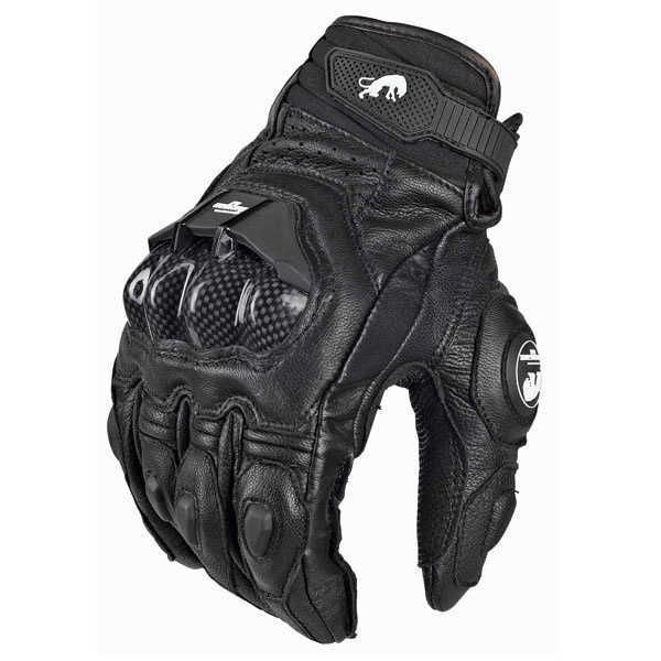 Modelli top guanti da corsa guanti da moto in pelle carbonio Motos Sport Moto Full Finger Uomo Donna nero bianco M L XL H1022