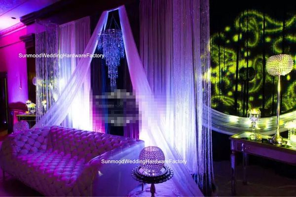 

party decoration wedding crystal mandap style produce