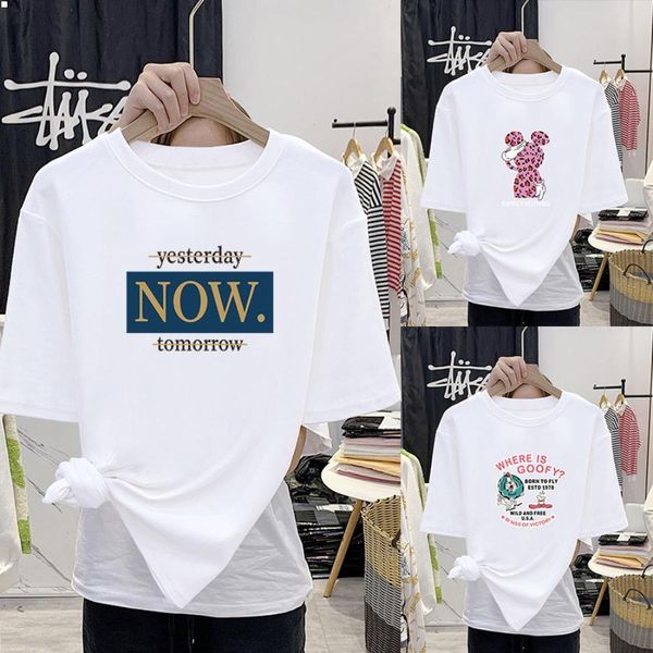 

fitness designers t shirts hip hop dress tee t-shirt collared tshirt black camisas de hombre crop male women clothing cotton clothes short s, White