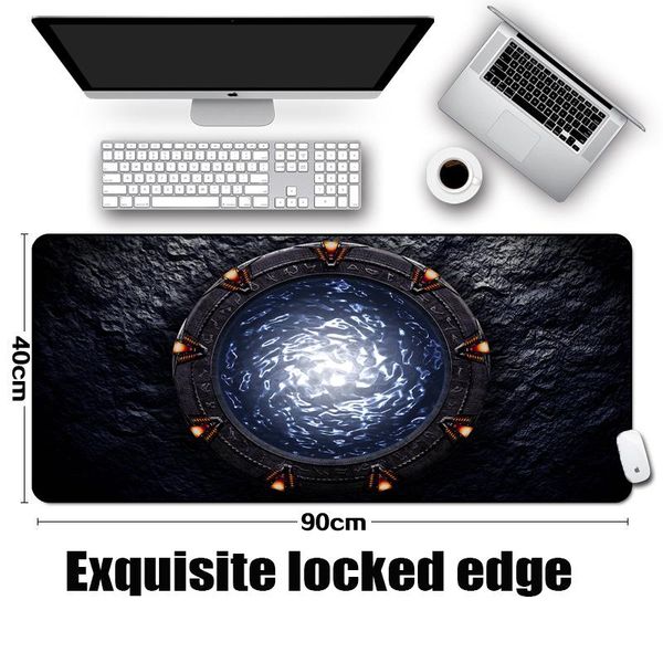 

mouse pads & wrist rests mairuige famous sci-fi movie tv show stargate earth sg1 pattern cool table mousepad mat for pc computer game gaming