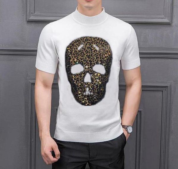 

men's hoodies & sweatshirts cotton jersey short sleeves pullovers outwear man-to-neck shirts rock solid diamond knitting clothes, Black