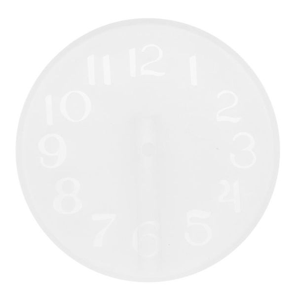 

wall clocks 1pc clock mold resin epoxy diy casting manual timepiece