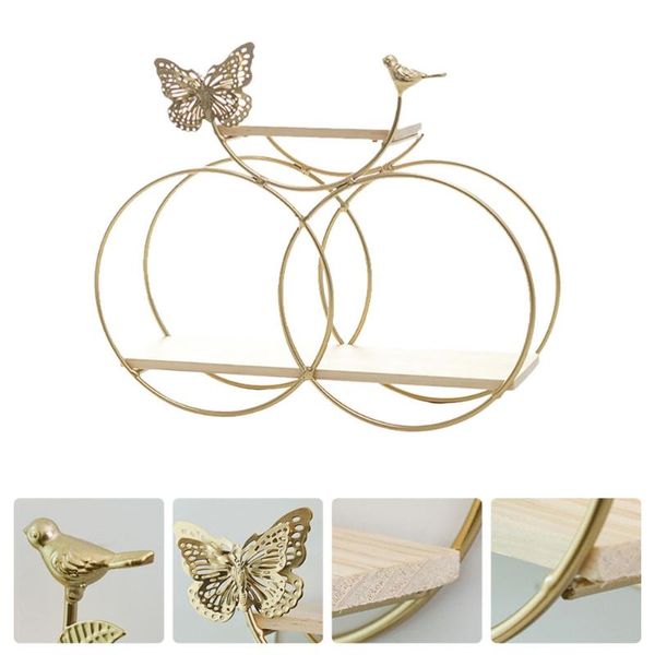 

other home decor 1 set of wall mounted iron rack room ornament household storage shelf