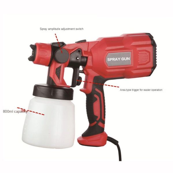

professional spray guns portable pneumatic tool atomizing high-pressure electric gun large-capacity