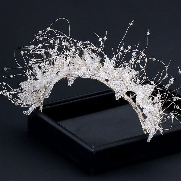 

hair clips & barrettes wedding headband beautiful tiaras hairdecorative accessories for prom birthday costume party bn, Golden;silver