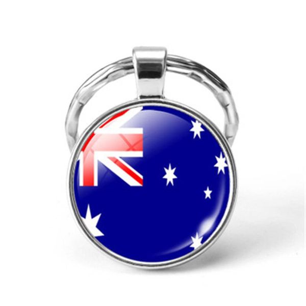 

keychains selling australia brazil colombia mexico united kingdom ukrainian flag keychain car pendant key ring jewelry, Silver