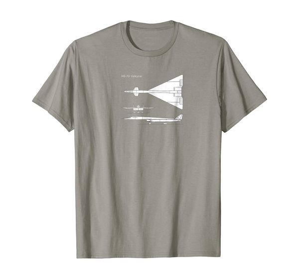 

north american xb-70 valkyrie military jet aircraft shirt, White;black