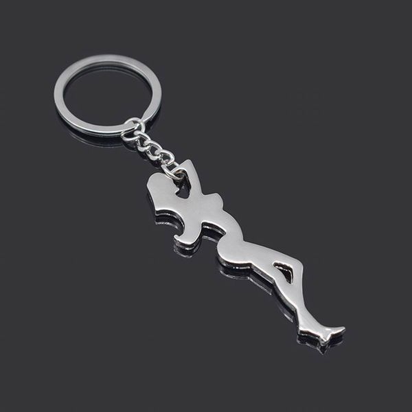 

car keychain tower keychain key chain metal key ring keyring creative key holder auto accessories, Slivery;golden