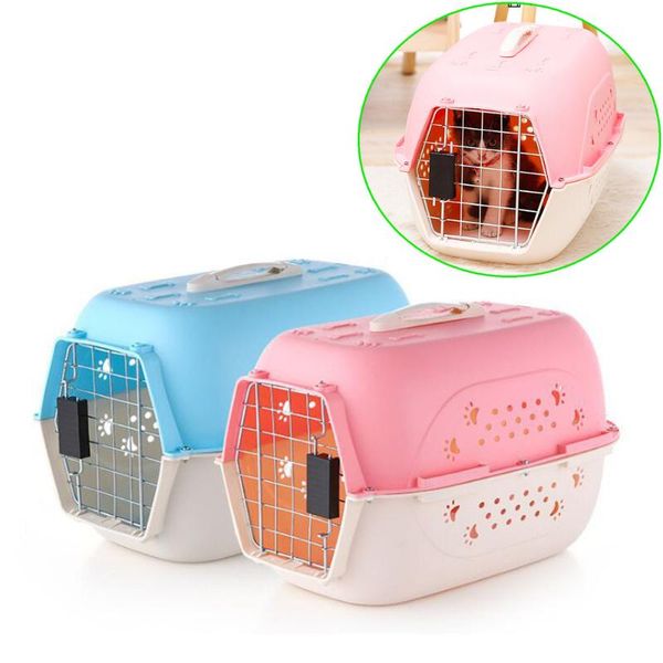 

dog car seat covers carrier for dogs travel pet crate portable cage air transport box cat breathable outing luggage