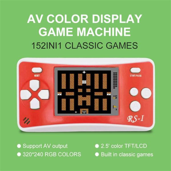 

handheld game console, retro console with 168 lcd chidlren color player kids gift #4 portable players