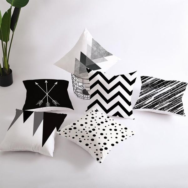 

cushion/decorative pillow european style geometric cushion cover sofa mattress pillowcase outdoor car decoration room