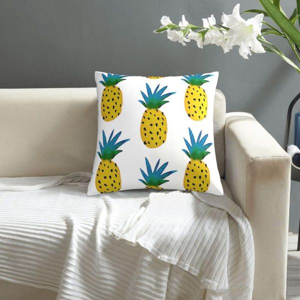 

pillow pineapple pattern pillowcase printed cushion cover sofa waist
