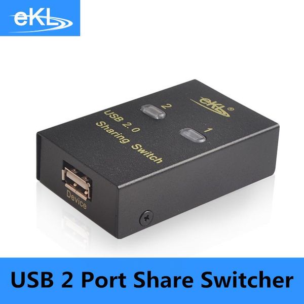 

hubs ekl 2 ports 4 usb 2.0 sharing switch switcher adapter box for pc scanner printer