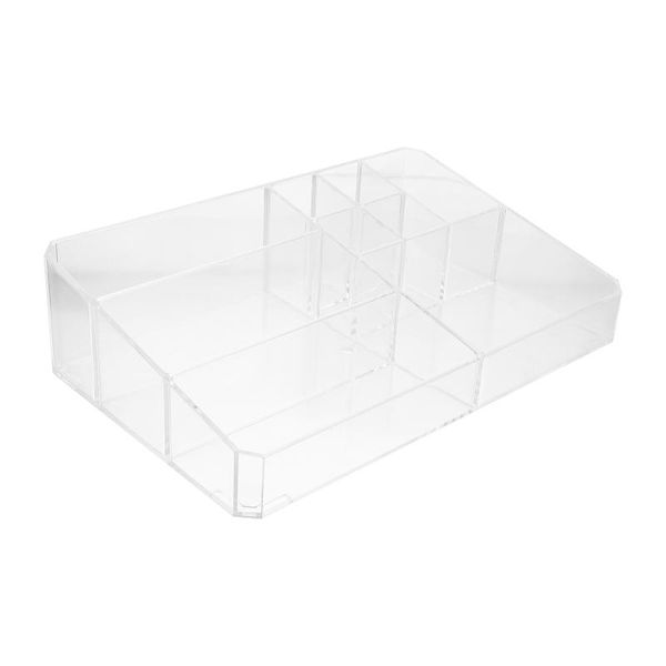 

storage boxes & bins 1pc multi-compartment cosmetics box deskfor