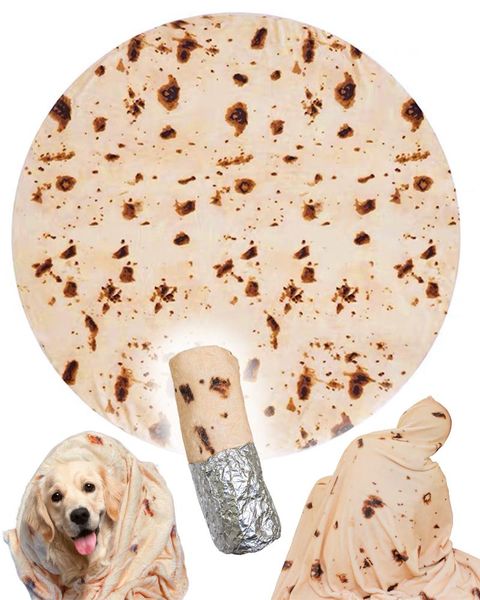 

blankets rainbeam burrito tortilla funny gifts for family and friends cute food wrap blanket kids teens 71in christmas