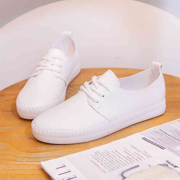 

dress shoes tÃªnis feminino casual, tÃªnis moderno, para mulheres, couro pu macio, cor sÃ³lida, simples, branco n9ey, Black