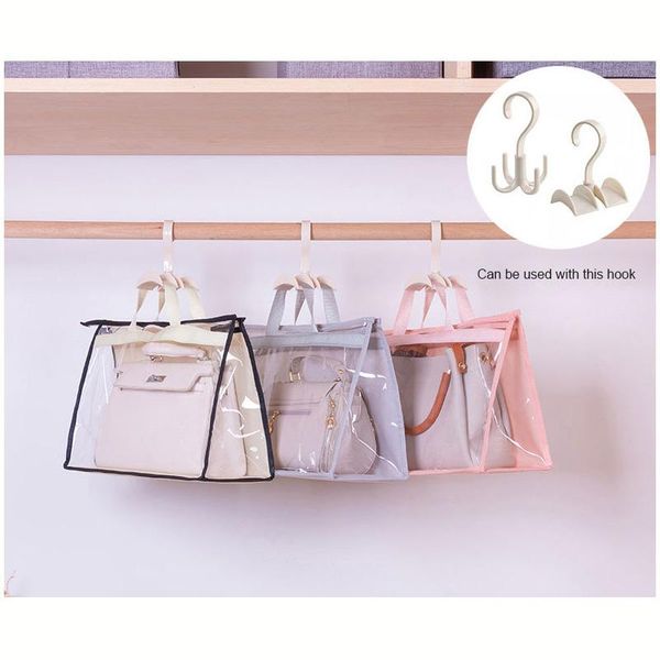 

storage bags breathable moisture-proof bag dustproof wardrobe sealed leather protective finishing transparent