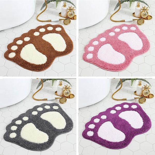

bath mats non-slip toilets simple water absorption foot indoor bathroom carpets