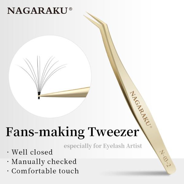 

eyebrow tools & stencils nagaraku tweezers stainless steel tweezer fans-making make up well closed professional matte foil material extensio