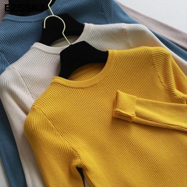

pullovers spring autumn summer base women sweaters coat womens stripe slim o neck sweater long sleeves casual top, White;black