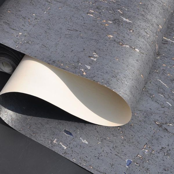 

wallpapers small sample mywind design drak grey silver bottom style bohemian luxury wallpaper wholesale living home cork wallcoverings