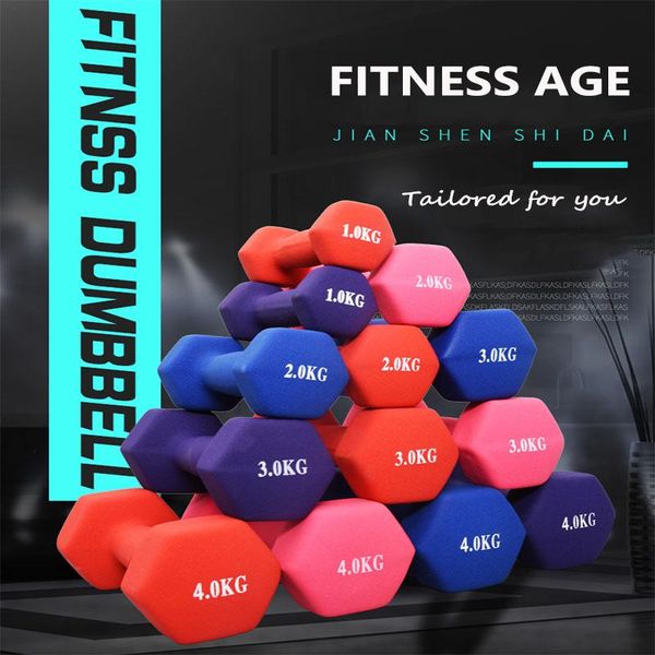 

dumbbells ship home/gym hex dumbbell yoga fitness workout equipment mancuerna 3kg weight loss sport kettlebell pesas gimnasio bowflex