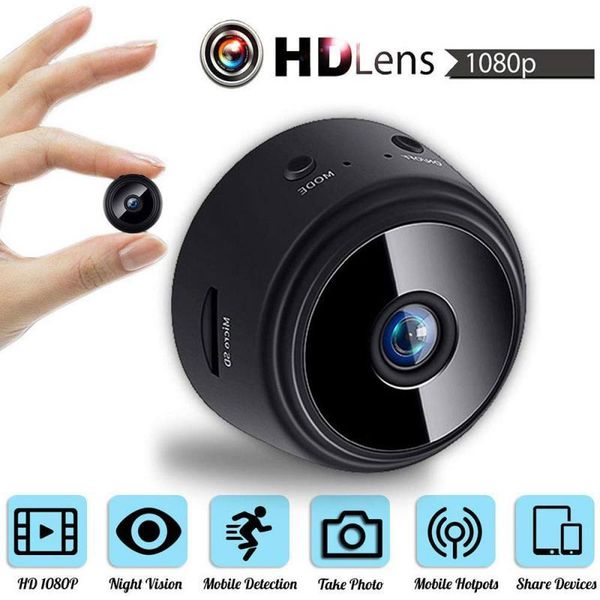 

mini 1080p hd wifi ip camera motion detection night vision remote monitor with magnetic holder wireless cameras