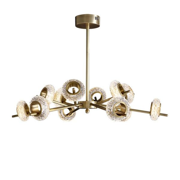 

pendant lamps postmodern light luxury chandelier creative personality bedroom living room dining glass lamp