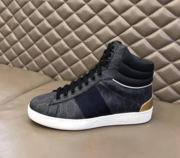 

40% discount italy casual shoes for cool men fashions ace brand designer women sneaker outdoor dress dropship factory plus big size 48, Black