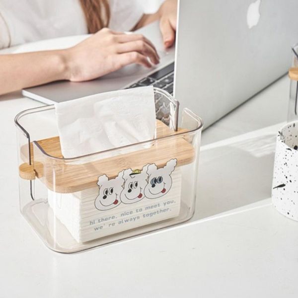 

tissue boxes & napkins nordic minimalist box cover toilet paper solid wood napkin case stylish dispenser home car organizer