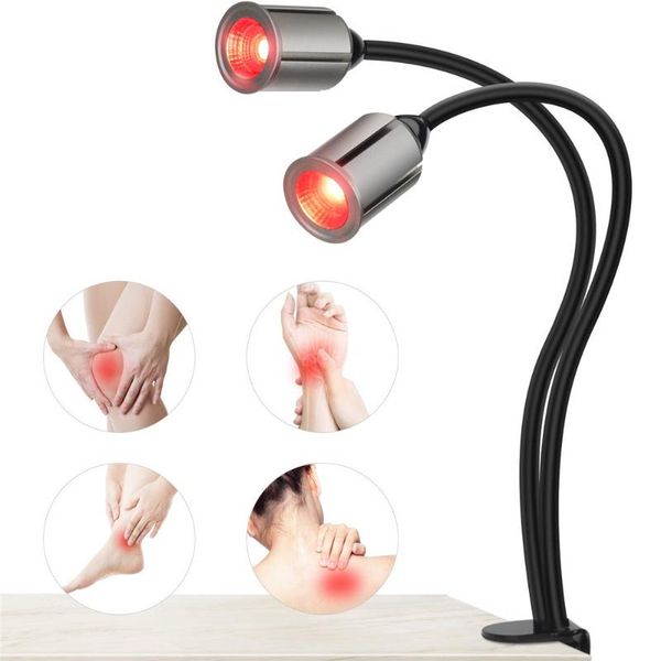 

660nm 24w infrared therapy light red led near body muscle joint pain relief lamp skin care beauty lighteu grow lights
