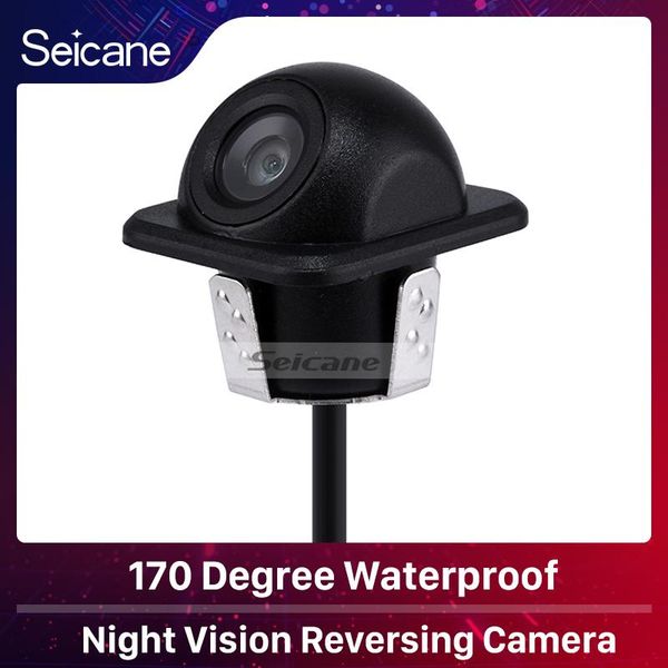 

car rear view cameras& parking sensors seicane 170 degree assistance system hi-definition color ccd hd backup with waterproof night vision r